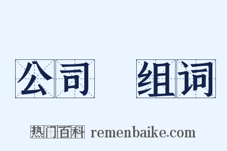 公司債组词是什么意思的图片